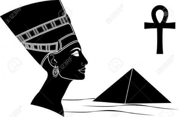 Египетские символы Нефертити