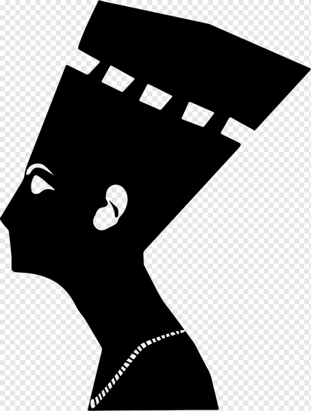 Нефертити вектор силуэт