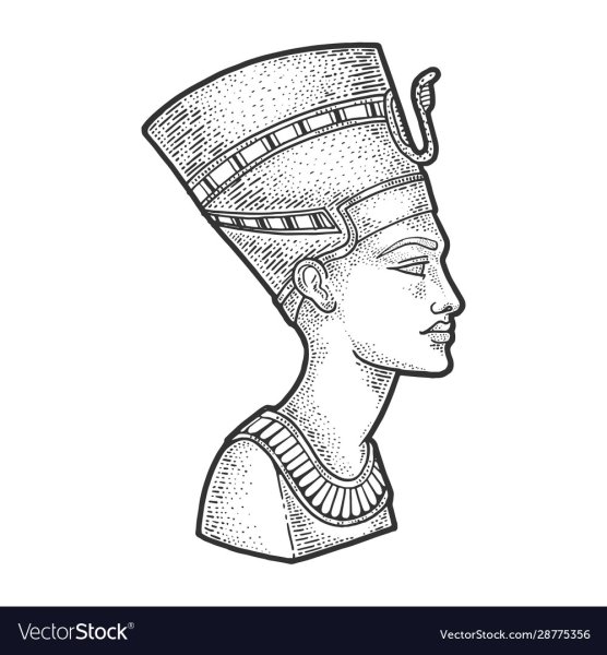 Тату древний Египет Нефертити