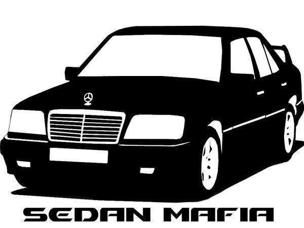 Mercedes w124 vector