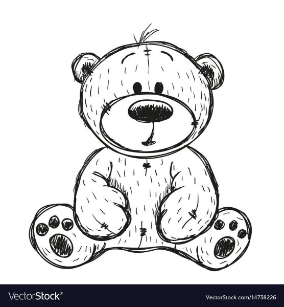 Плюшевая игрушка рисунок