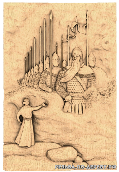 Панно 33 богатыря