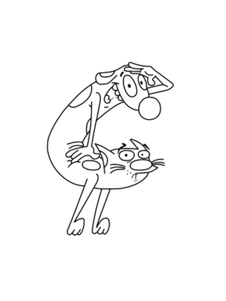 Котопес карандашом