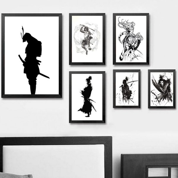 Картина в черно-белых тонах