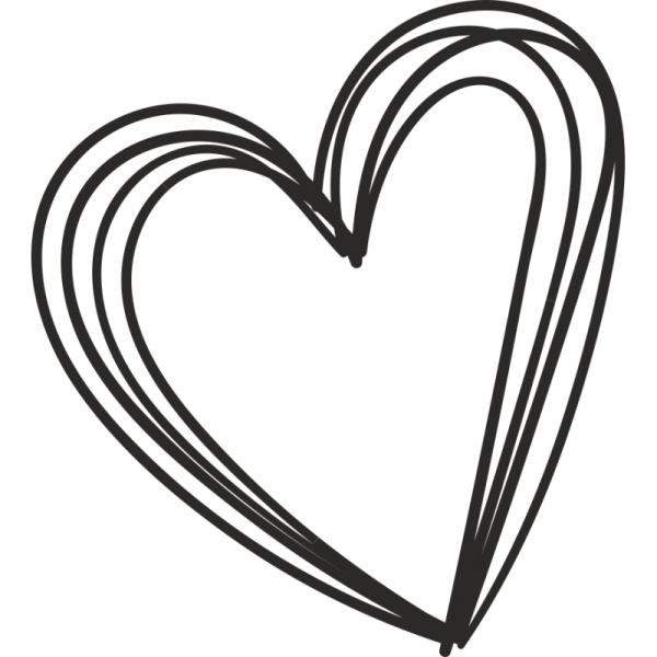 Сердце контур
