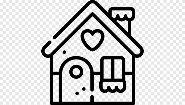 Детский рисунок домик