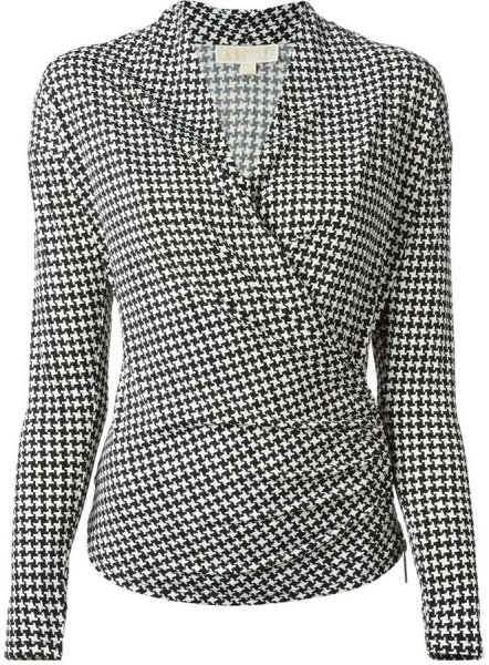 Michael Kors блуза гусиная лапка