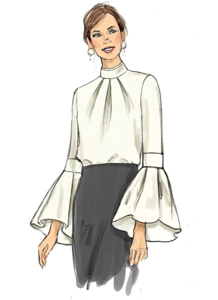 Эскизы классической одежды