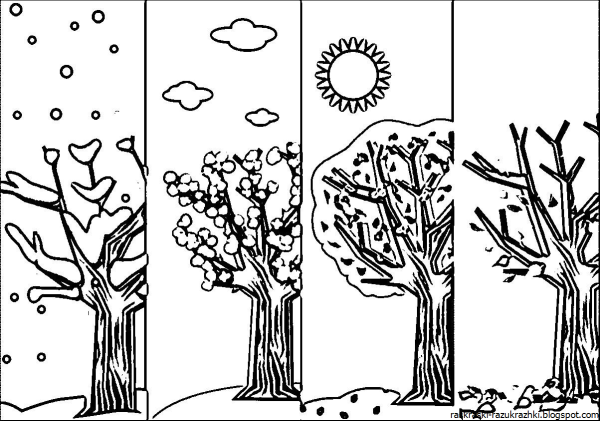 Сезонные изменения для детей