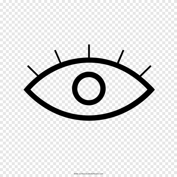 Глаз силуэт