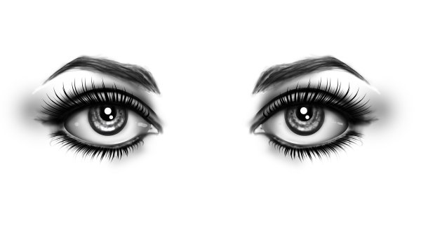 Глаза раскраска для детей