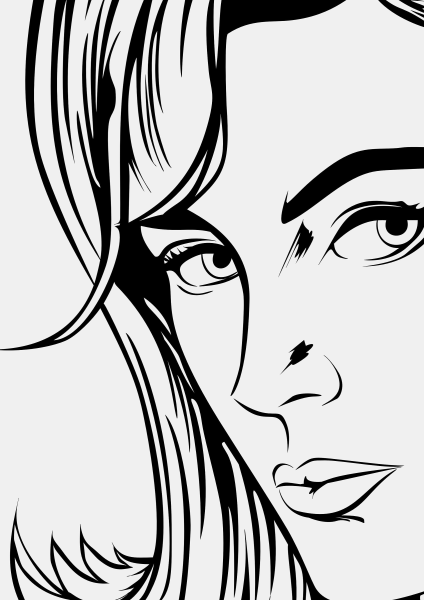 Поп-арт портрет