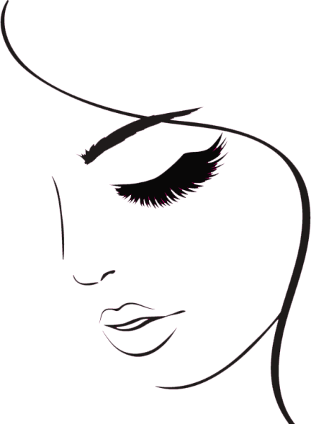 Ресницы силуэт