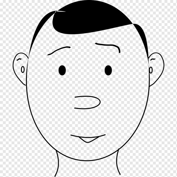 Лицо человека раскраска