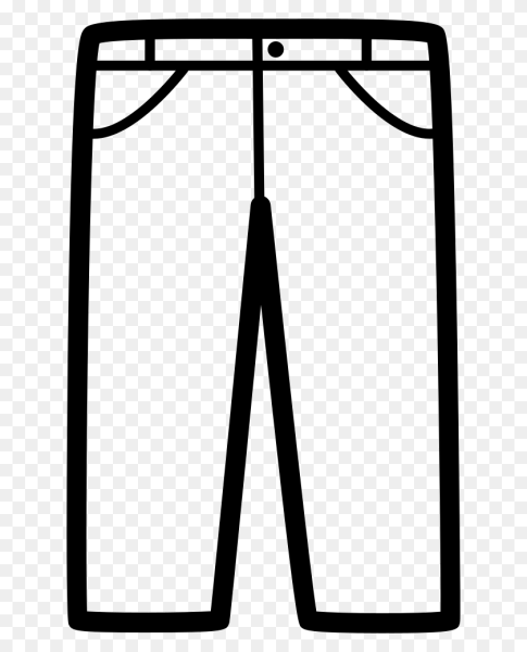 Штаны трафарет