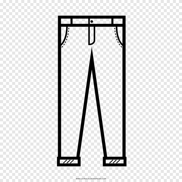 Шаблон брюки