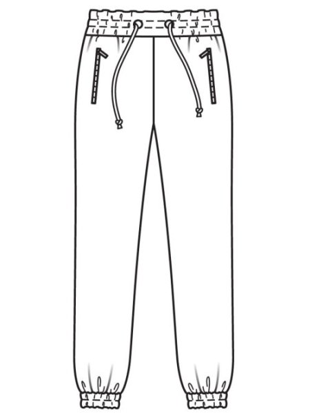 Брюки джоггеры Бурда