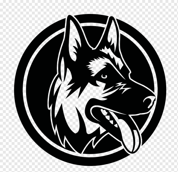 Немецкая овчарка для выжигания