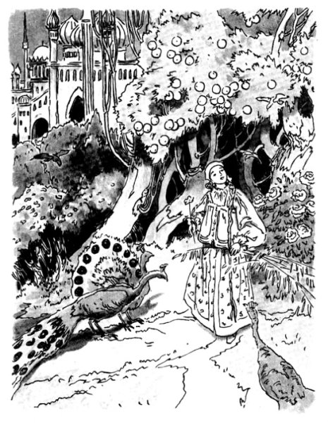 Аксаков Аленький цветочек иллюстрации