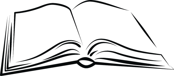 Открытая книга вектор