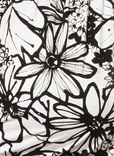 Абстракция в черно-белом цвете