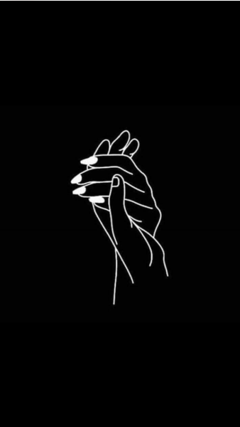 Рисунки на черном фоне