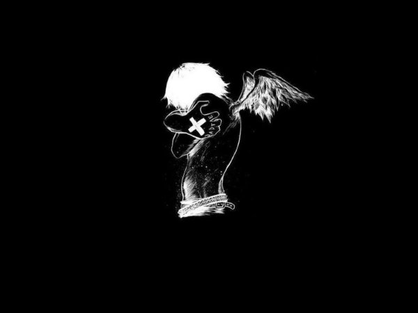 Крутые рисунки на черном фоне