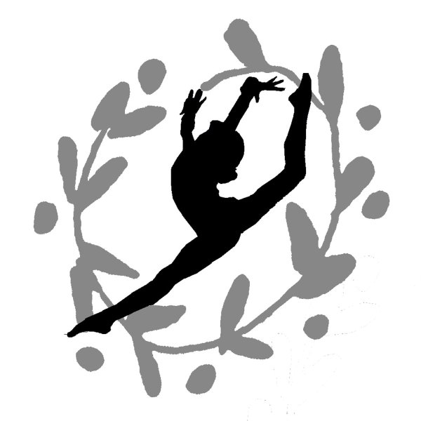 Силуэт гимнастки