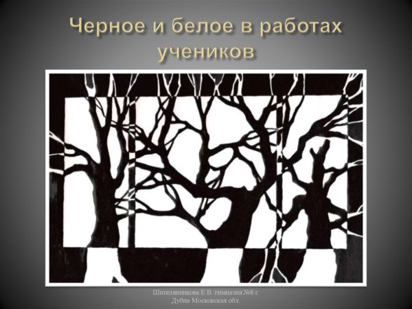 Контраст светлого и темного композиция