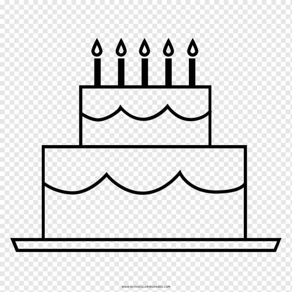 Схематичный рисунок торта