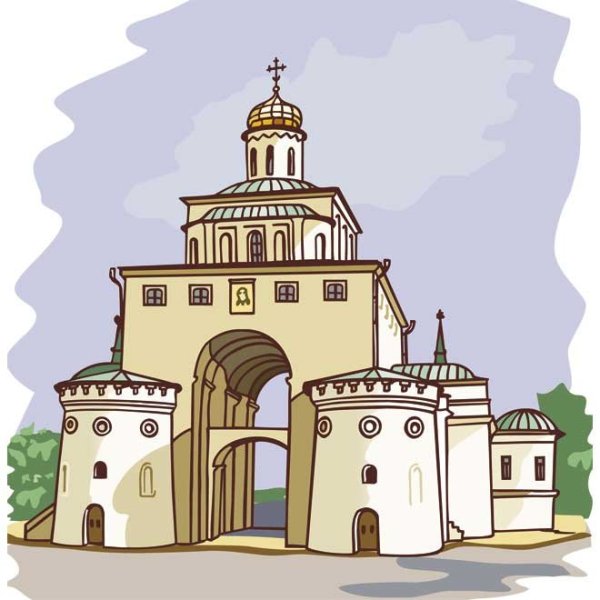 Logo золотые ворота Владимир