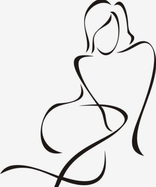 Женский силуэт