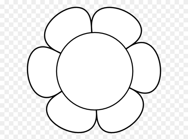 Трафарет стебель цветка