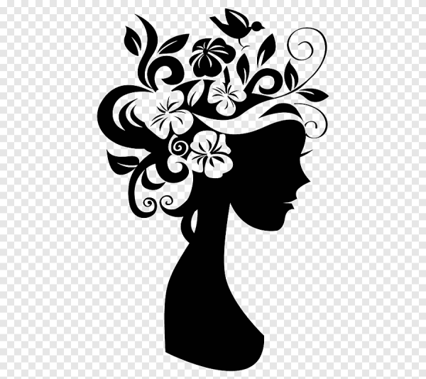 Женский силуэт рисунок