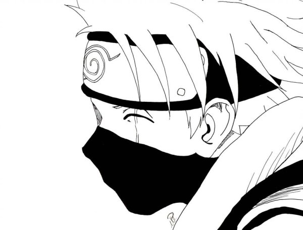 Какаши черно