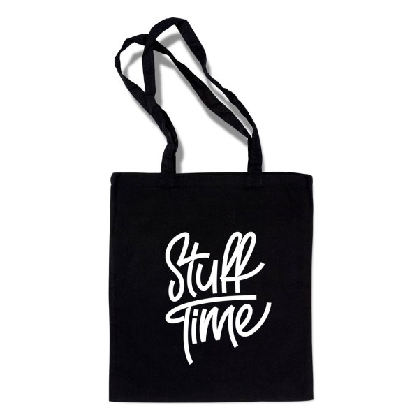 Сумки шопперы чёрные надписями