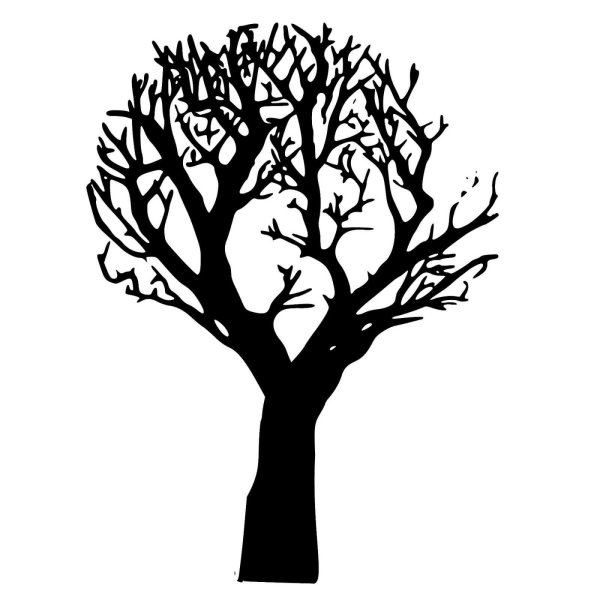 Трафарет "дерево"