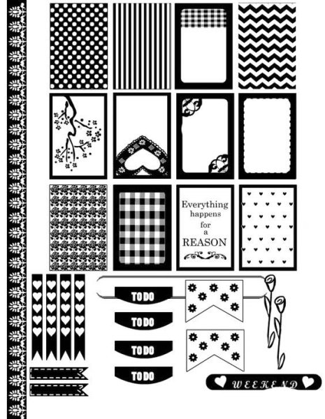 Рисунки для ежедневника