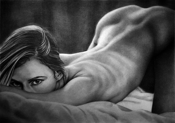 Эротичные рисунки карандашом