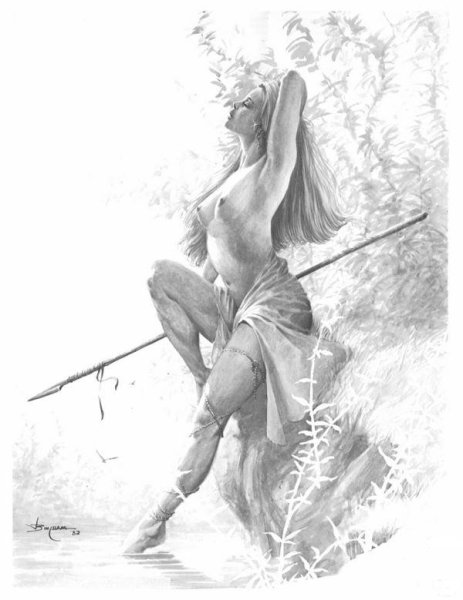 Борис Лопез рисунки голые