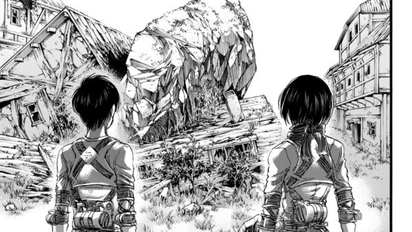 Атака титанов Манга фреймы