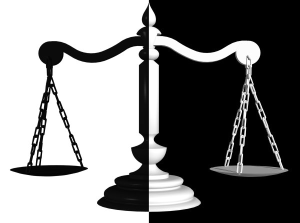 Чаша весов добра и зла