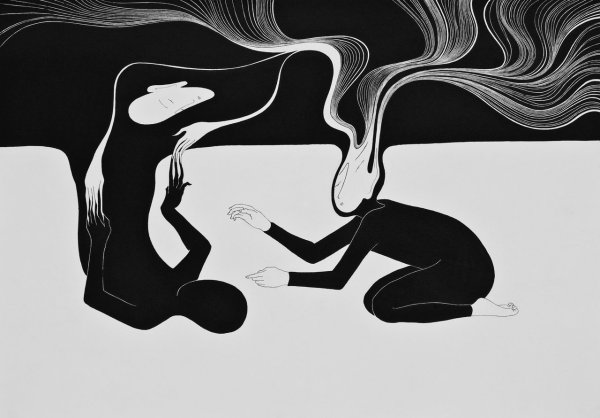 Черно белые картины