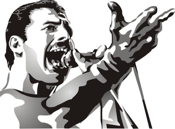 Фредди Меркьюри граффити