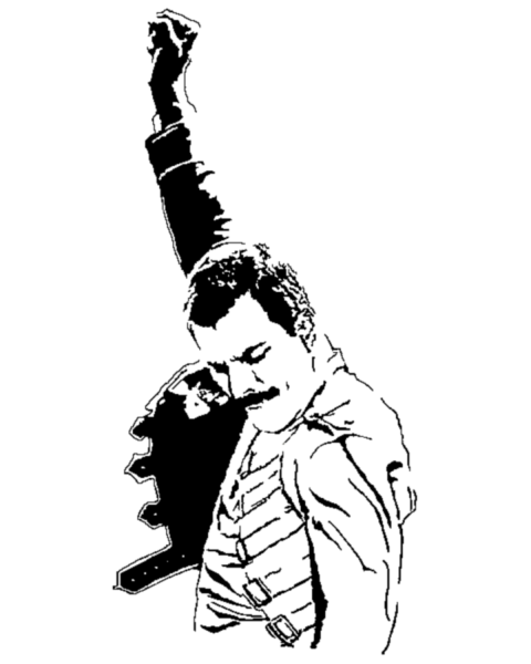 Фредди Меркьюри вектор