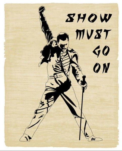 Фредди Меркьюри эскиз