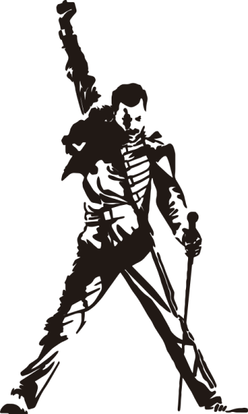 Фредди Меркьюри вектор