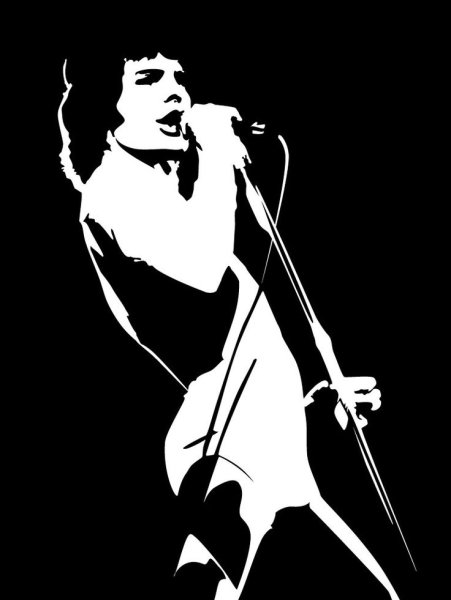 Queen Фредди Меркьюри вектор