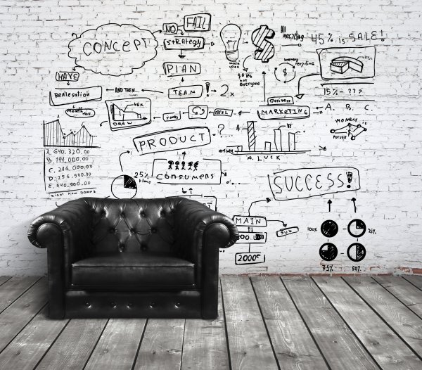 Надпись на белой кирпичной стене