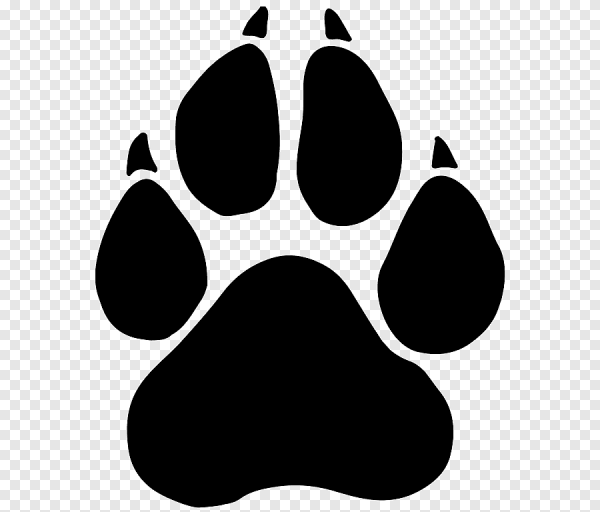 Трафарет лапки